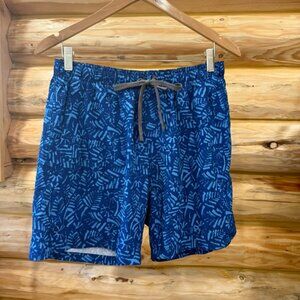 prAna - Rich Sapphire Cabo 6” Plunge - Swimming Trunks - Size M